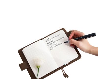 China Hot Selling Flannel Customized Notebook Waterproof Blank Soft Cover A5 Leather Notebook Enrolls Book Cover for sale