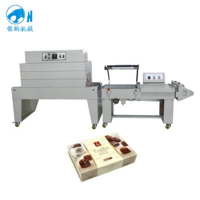 China Beverage Semi-automatic L Bar Heat Shrink Tunnel Sealing And Packing Machine for sale