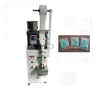 China Beverage Three Side Sealing Small Powder Tea Leaf Salt Sugar Monosodium Glutamate Meat Extract Condiment Liquid Packaging Machine for sale