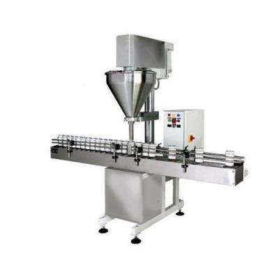 China Beverage powder semi automatic filling packing machine from A to Z operation set of powder screw filler for sale