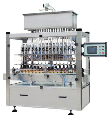 China Automatic 4 Beverage Heads And 8.16 Bottle Liquid Filling Machine For Yogurt Honey And Tomato Sauce for sale