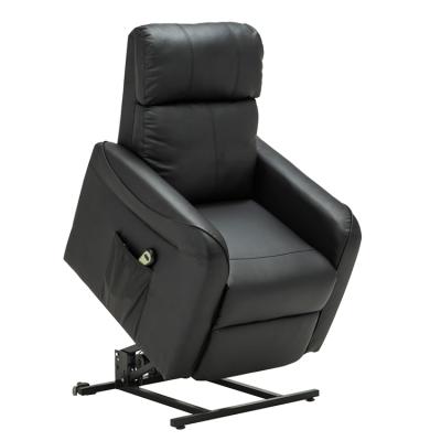 China Luxury Single Motion Motorized Lift Recliner Chair Sofa Electric Chesterfield Rocker Suede Leather SOFA Elderly Massage Modern Power for sale