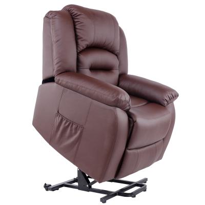 China American Style Lift Recliner Sofa Leather Electric Massage Chair for sale