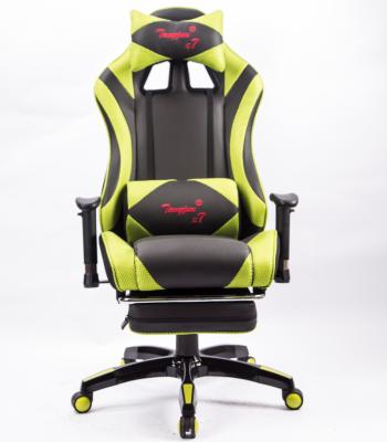 China Ergonomic Executive Chair Gaming Chairs With Popular Racing Foot Rest And 3D Arm Rest Chairs for sale