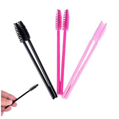 China False Eyelash Brush Disposable For Eye Lash Eyelash Makeup Brush Mini Eyelash Extension Mascara Wands Brush Tool for sale