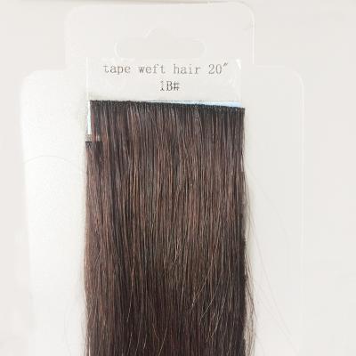 China Silky Straight Wave Invisible Tape Hair Extensions Hand Tie Tape Hair Waterproof Hair Tape Factory Supplier for sale