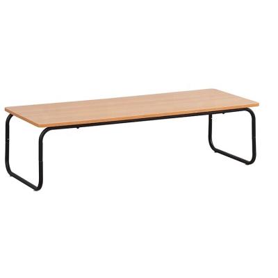 China Original rustic wooden rectangle convertible resturent and living room coffee table for sale