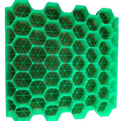 China Modern High Strength Plastic Precision Grade Lawn Plastic Industrial Gravel Grate Paving Glass Grate for sale