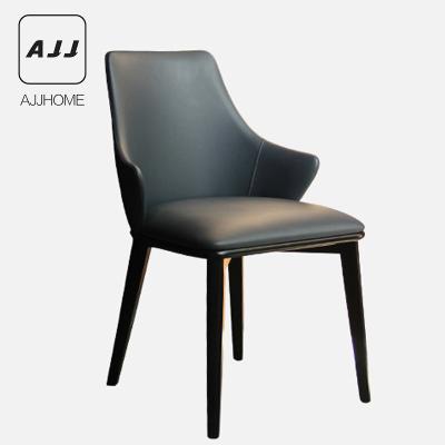 China AJJ CY80 light retro designer luxury modern minimalist postmodern nordic backrest western dining chair for sale