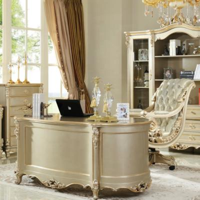 China AJJ FM59 French European Luxury Wooden Office Executive Home Office Furniture for sale