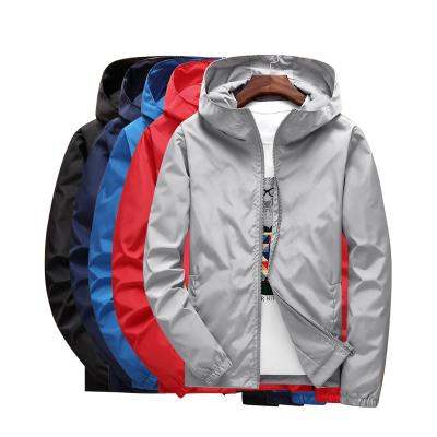 China S-7XL Wholesale Windbreaker Sports Jacket QUICK DRY Waterproof Custom Jacket For Men for sale