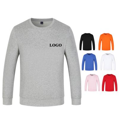 China Wholesale Custom High Quality Men's Cotton Blank Pullover O Neck Logo Cotton Blank Pullover Hoodies and Sweatshirts for sale