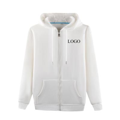 China Anti-wrinkle manufacture professional cheap soft hoodie fashion zipper unisex hoodie for sale