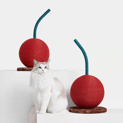 China Cats Pet Toys Cat Climbing Frame Cat Scratching Board Claw Crusher Cherry Home Decoration for sale