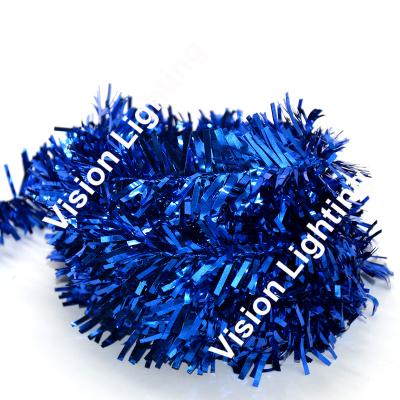 China PVC Material High Quality Wholesale Hot Sale LED Pattern Light Christmas Tinsel Garland Decoration For Pattern Light for sale