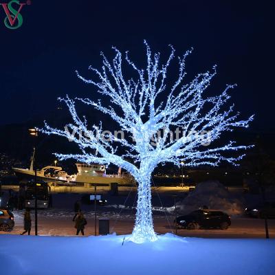 China Europe Christmas Decoration High Quality IP44 LED Giant Sculpture Simulate Tree Light For Outdoor Use for sale