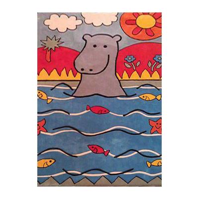 China New Reversible High-Grade Rug Hand Tufted Kids Room Can Be Customized Rug for sale