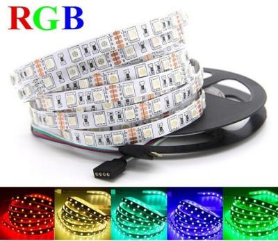 China Residential Waterproof Led Light USB 5050 RGB Led Strip 60leds Bright DC 12V/24V Quantity Lighting Plastic for sale