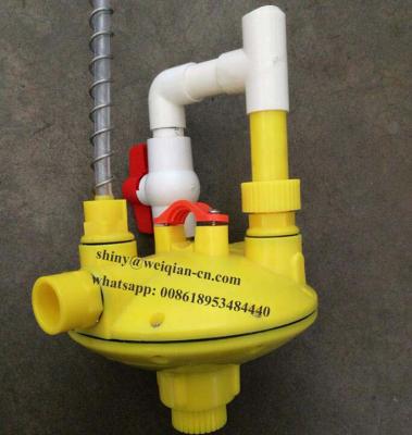 China ABS plastic water pressure regulator in poultry drinker system for sale