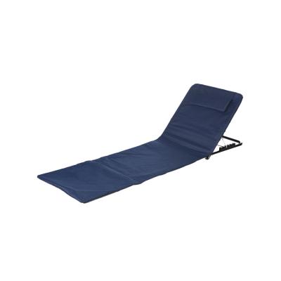 China Modern Metal Picnic Mat Summer Beach Chair Portable Waterproof Beach Mat With Backrest for sale