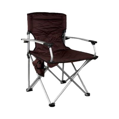 China Custom Wholesale Casual Logo Portable Outdoor Folding Director Chair Fishing Chair With Alloy Armrest for sale