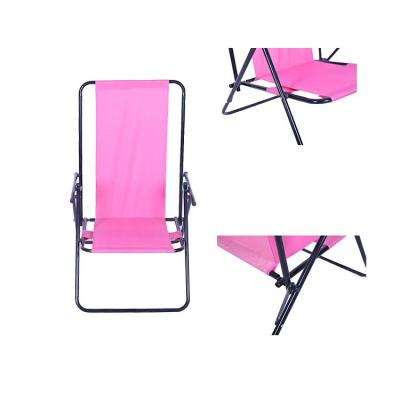 China Custom Modern Oxford Modern Folding Chairs Metal Camping Chair Portable Beach Chair for sale