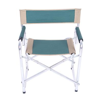 China Wholesale Casual Luxury Outdoor Custom Foldable Stainless Steel Camping Chair Director Chair for sale