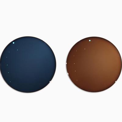 China Single High Index 1.6 Photochromic Photochromic Photochromic Photo Brown Gray Brown Optical Eyeglass Eyeglass Lens for sale