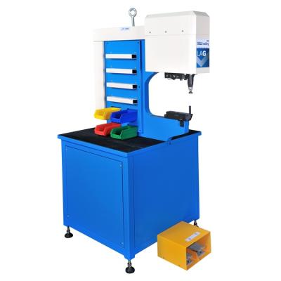 China Smart home electronic and computer applianmedical semi automatic sheet metal riveting nut machine for solid and hollow rivets for sale