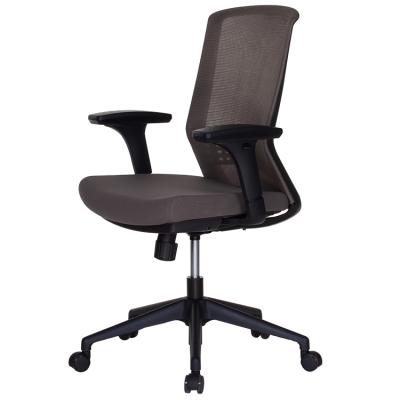 China (Size) Li&sung 10009 Levo Latest Modern Adjustable Swivel Mesh Chair Middle Back Lifting Arm Office Swivel Mesh Chair for sale