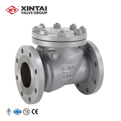 China Used In Piping Systems XINTAI 4 Inch Customized WCB Price API Swing Check Valve For Pipeline for sale