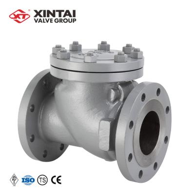 China Used In Piping Systems Minus 29 To 350 Degrees Cast 10 Inch 150LB WCB API Steel Swing Check Valve for sale