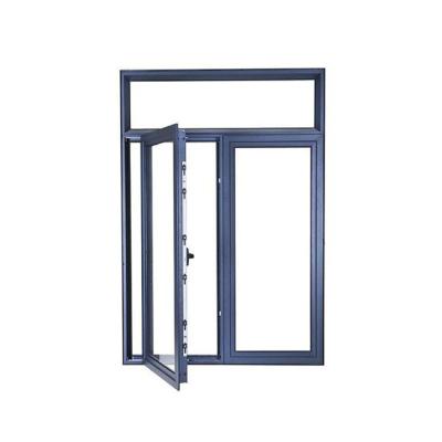 China Swing Customized Modern Design Aluminum Glass Casement Window for sale