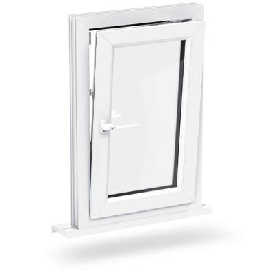 China Factory Price Swing Tilt-Turn View Aluminum Alloy Inward Opening Casement Window for sale