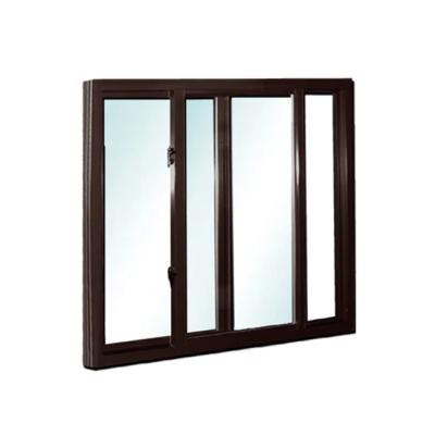 China Sliding Double Glazed 3 Way Sliding Window Aluminum Alloy Garden Sliding System Windows for sale