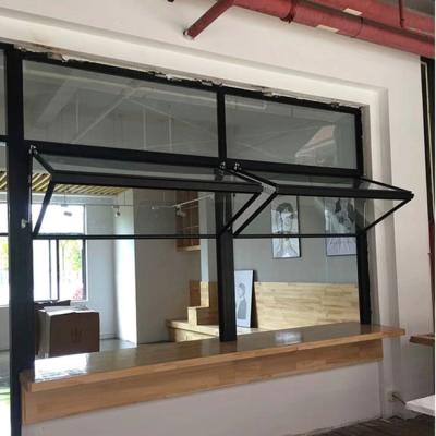 China Vertical Folding Aluminum Folding Window Bi-folding Window for sale