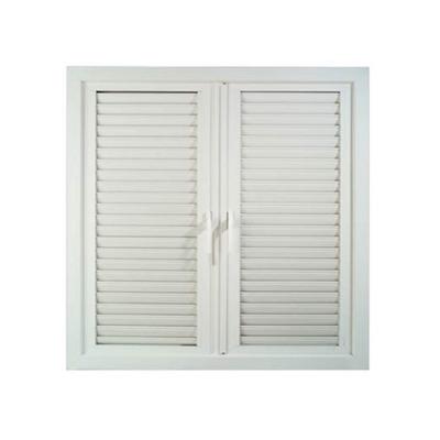 China Fixed New Product Modern Aluminum Profile Fixed Louvers Window For Residential for sale