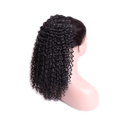 China Decoration Virgin Cuticle Aligned Human Kinky Curly Hair Bundle With Lace Closure for sale