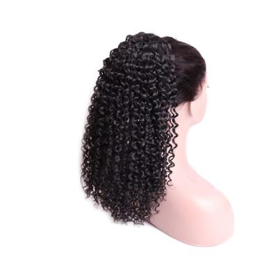 China Brazilian Kinky Curly Decoration Hair Lace Closure Wigs For Women 4x4 Color Women's Brazilian Kinky Deep Curl Bob Lace Front Wigs for sale