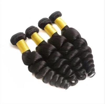 China Wholesale High Quality Loose Wave Hair Bundles Brazilian Cuticle Aligned Hair Bundles Loose Wave Hair Bundles for sale