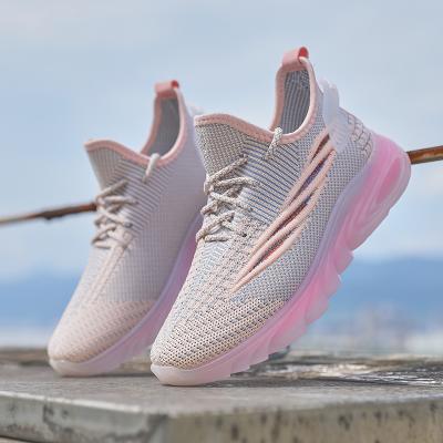 China Unique Women's Lady Rainbow Jelly TPR Trend RTS Casual Sports Running Fashion Shoes Sneakers Trainers for sale