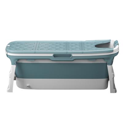 China Amazon stocked hot sale for adults and baby with massage function folding bathtub for sale