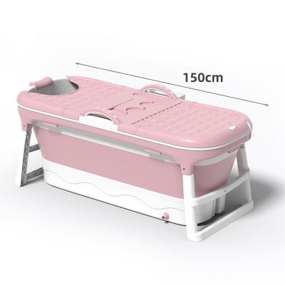 China Baby Bathing Usefully Hot Selling Portable Foldable Adult Plastic Folding Bath Tub Adult for sale