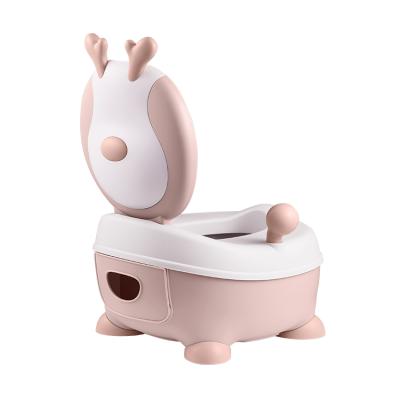 China New Fashion Design Elk Baby Toilet Seat Cute Kids Potty Training Seat Toliet Training for sale