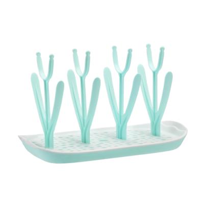 China BPA Free Easy Cleaning Baby Bottle Drying Rack Plastic Bottle Holder for sale