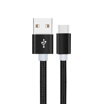 China Charging + Data Sending Type C USB Cloth Cable Braided Type C Cable Fast Charging Data And USB C Cable Charging For Samsung HTC Motorola Connection for sale