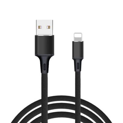 China Charging + Data Sending Top-grade Copper Wires 1M Data Cables 2.4A USB Cable For Awesome Conductivity Charger Cable For iPhone for sale