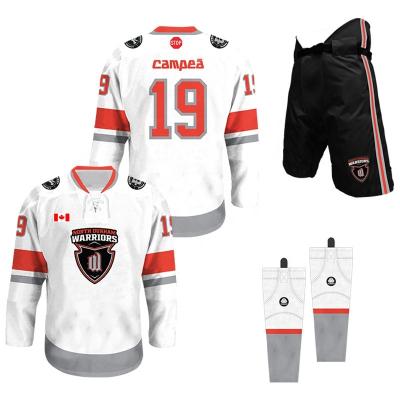 China Shirts & Tops High Quality Custom Ice Hockey Jerseys Cheap Fast Shipping Custom Hockey Jersey for sale