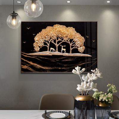 China Traditional Custom High Quality Wall Art Framed Modern 3D Wall Decoration Resin Painting Home Decor for sale