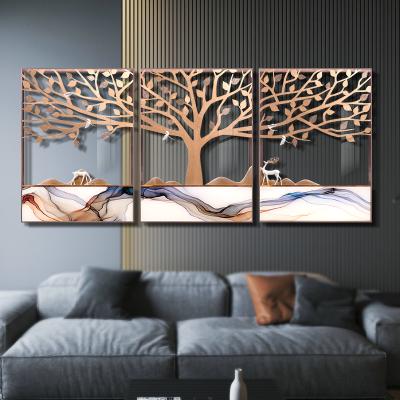 China Ambient Creative Style Resin Wall Art Landscape Home Decor 3D Wall Painting Glass Abstract Products Art Decoration No Smell Painting/Latest Product/Import Resin for sale